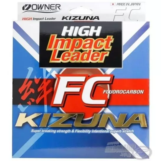 OWNER Kizuna High Impact Leader Fluorocarbon 50 m - 0,37 mm