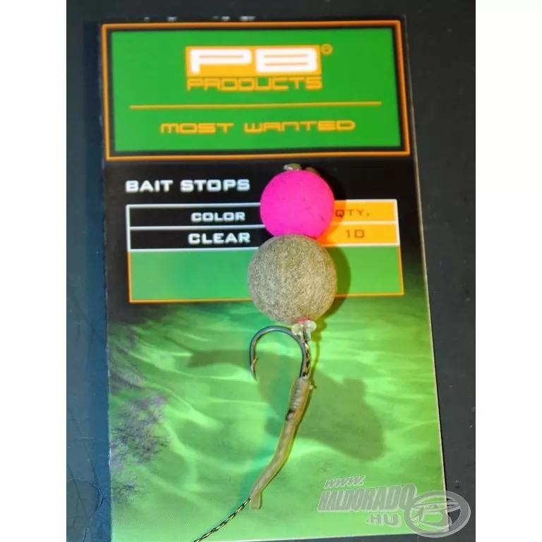 PB PRODUCTS Bait Stops - Csalistopper hajszálelőkére / 2