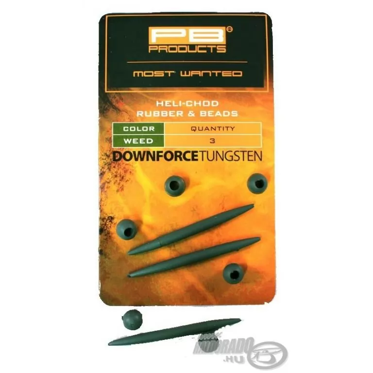 PB PRODUCTS Downforce Heli-Chod Rubber & Beads Weed / 1