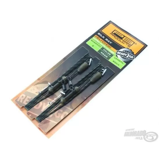 PB PRODUCTS R2G Silk Ray Heli-Chod Leader Weed 90 cm