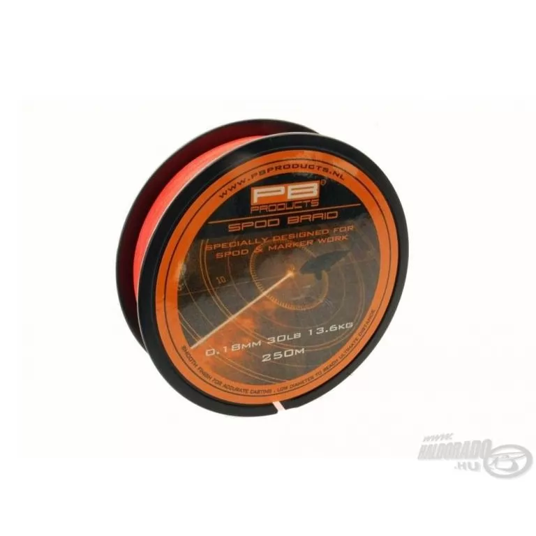 PB PRODUCTS Spod Braid Fluo Orange 250 m - 0,18 mm / 1