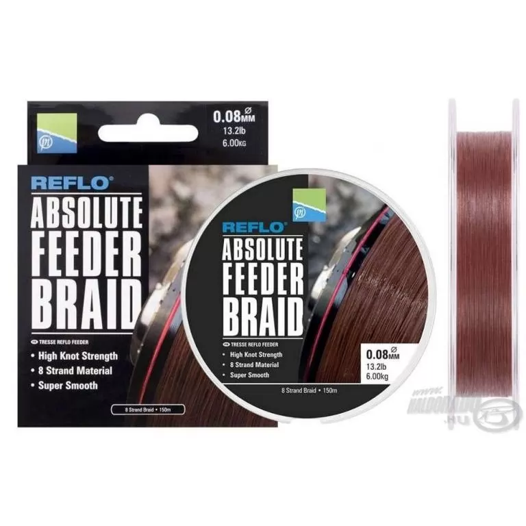 PRESTON Absolute Feeder Braid 0,10 mm / 1