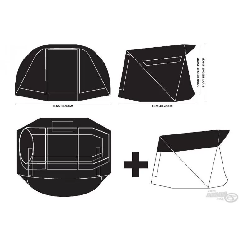 PROLOGIC Avenger Bivvy & Condenser Wrap 1 Man / 6