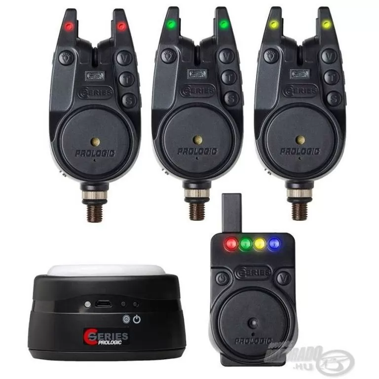 PROLOGIC C-Series Elektromos kapásjelző készlet 3+1 darabos + Sátorlámpa / 1