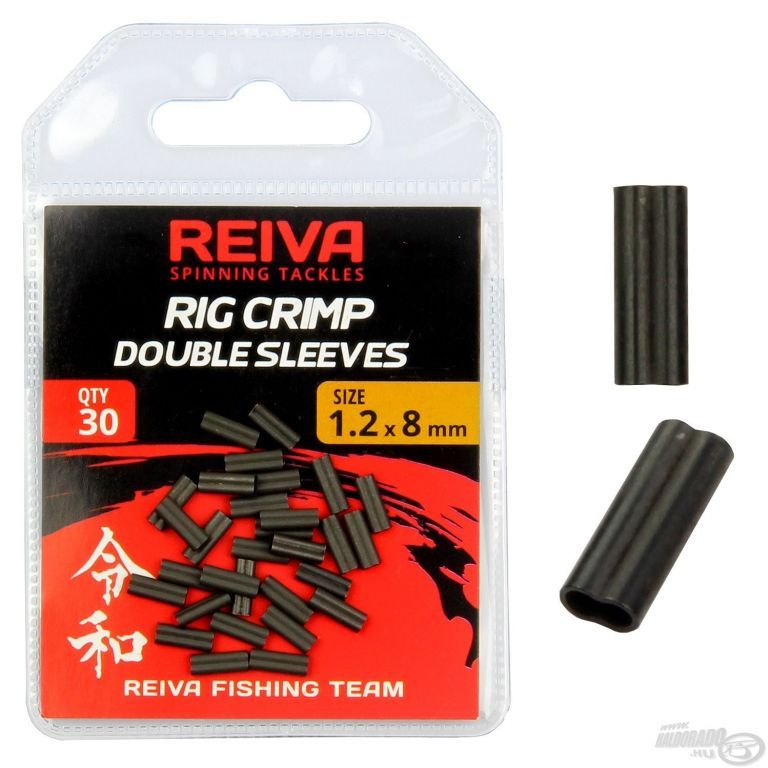 REIVA Krimpelő hüvely dupla 1.2x8 mm