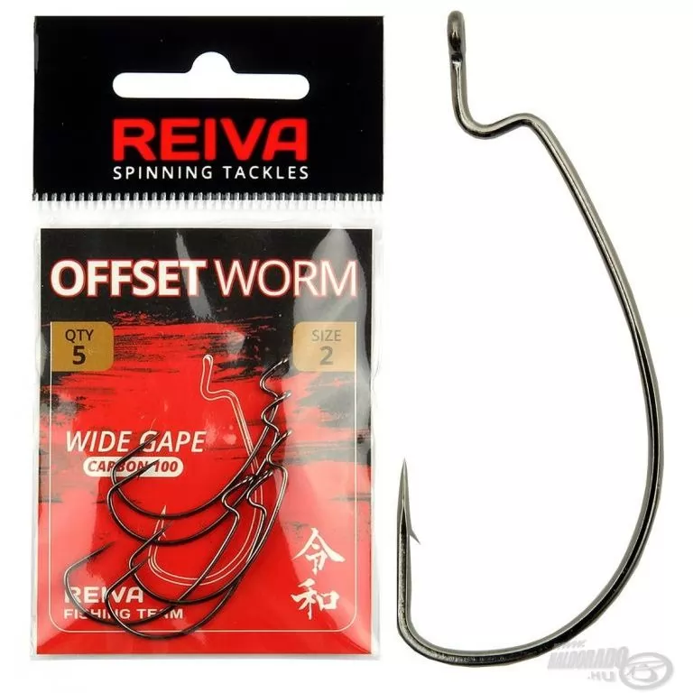 REIVA Offset Worm 1/0 / 1