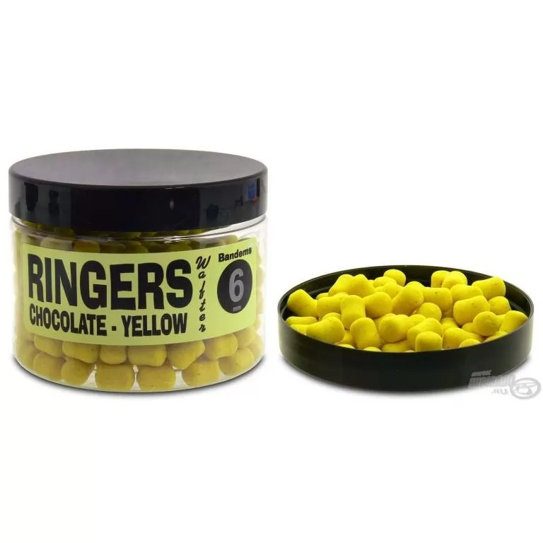 RINGERS Wafter Pellet Chocolate-Yellow Bandems 6 mm / 1