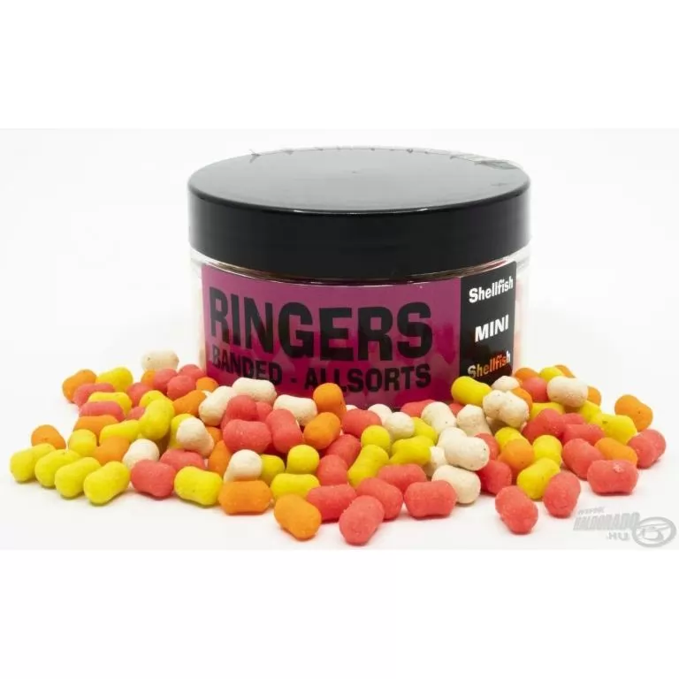 RINGERS Wafter Pellet Shellfish Allsorts Banded 6 mm