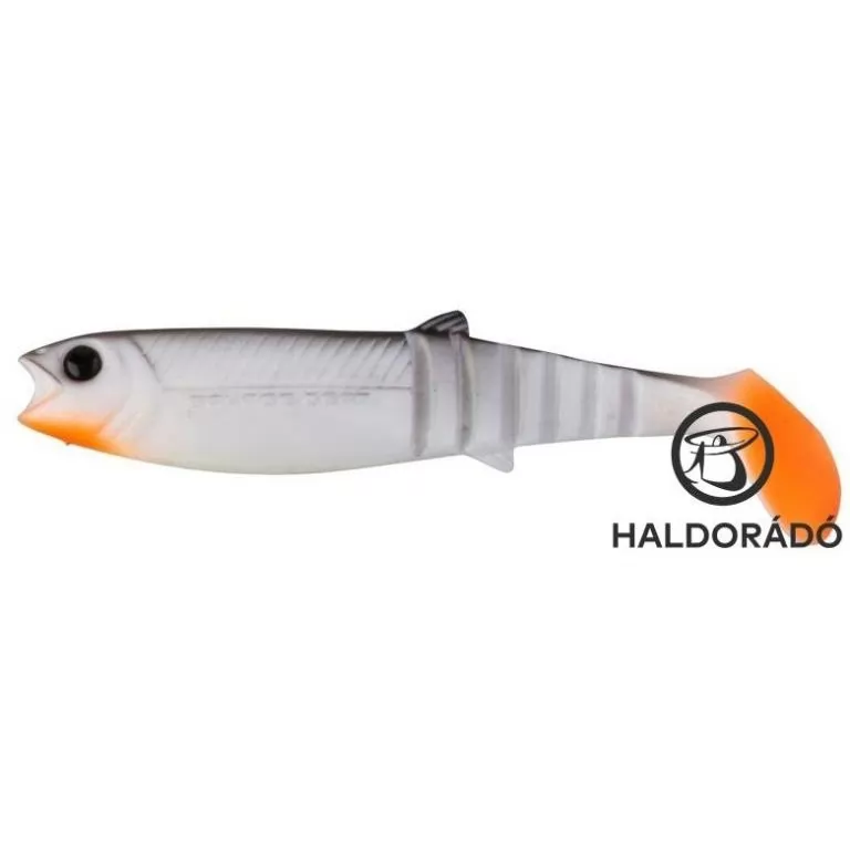 SAVAGE GEAR Cannibal Shad 17,5 cm - White-Black - harcsa és kapitális csuka pergetéshez / 1