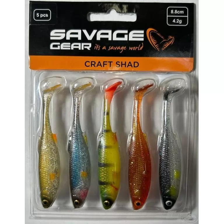 SAVAGE GEAR Craft Shad 8,8 cm - Clear Water Mix / 2