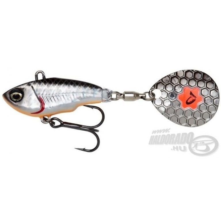 SAVAGE GEAR Fat Tail Spin Sinking 6,5 cm - Dirty Silver