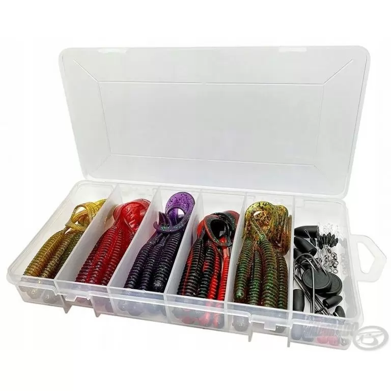 SAVAGE GEAR Rib Worm Kit 60 db-os / 1