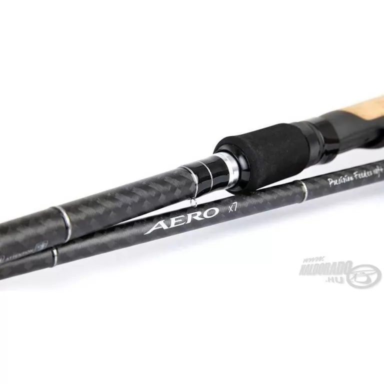 SHIMANO Aero X7 Distance Feeder 396 horgászbot + Dobókesztyű ujj / 3