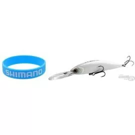 SHIMANO Yasei Trigger Twitch D-SP 90 - Pearl White + karkötő