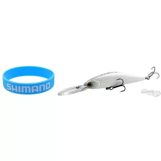 SHIMANO Yasei Trigger Twitch D-SP 90 - Pearl White + karkötő