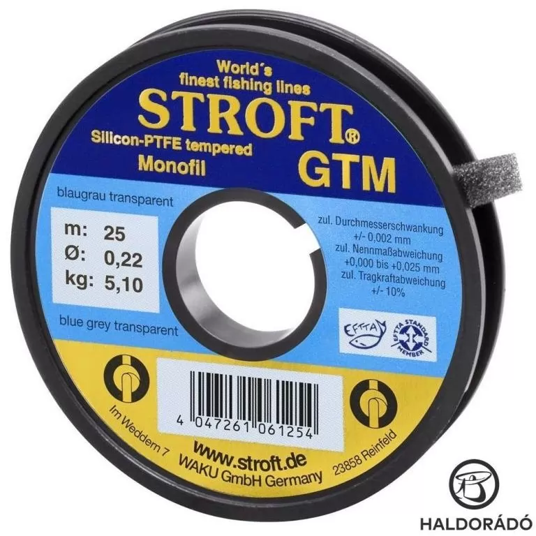 Stroft GTM Monofil előkezsinór 25 m - 0,22 mm / 1
