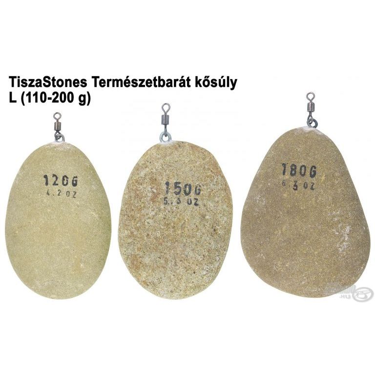 TiszaStones Természetbarát kősúly L (110-200 g)