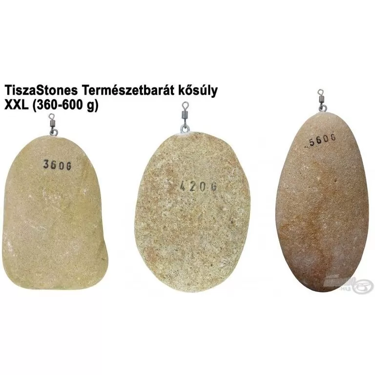 TiszaStones Természetbarát kősúly XXL (360-600 g) / 1