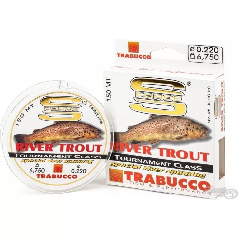 TRABUCCO S-Force Spin-River Trout 150 m - 0,18 mm / 1