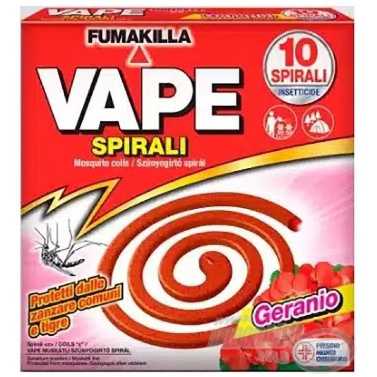 VAPE Füstölő spirál - Muskátli 8 óra