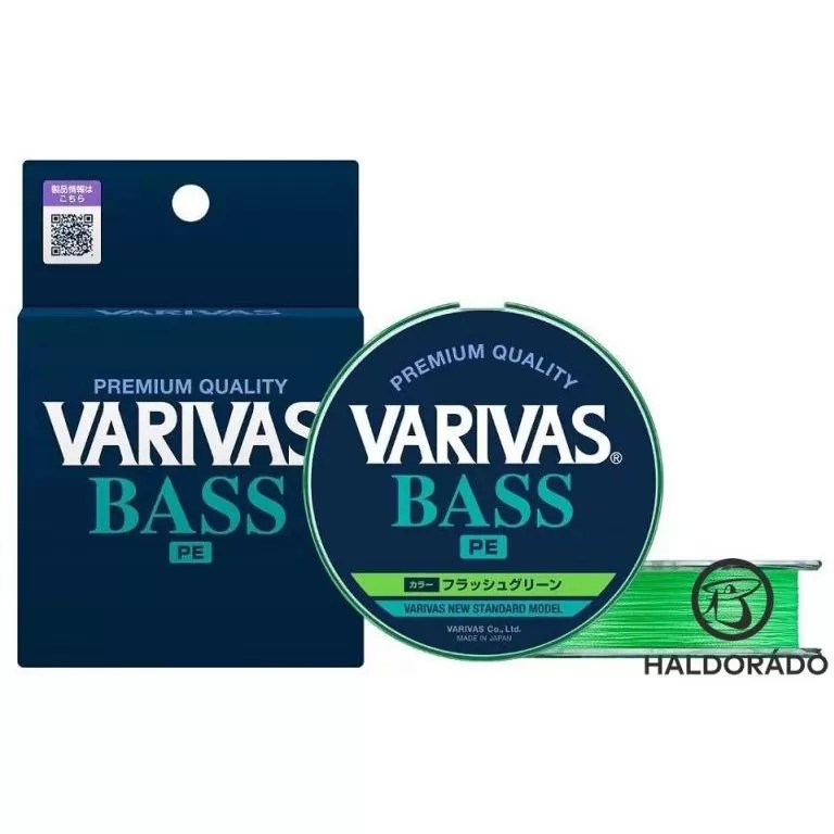 VARIVAS Bass PE X4 Flash Green 150 m - 1,0 / 1
