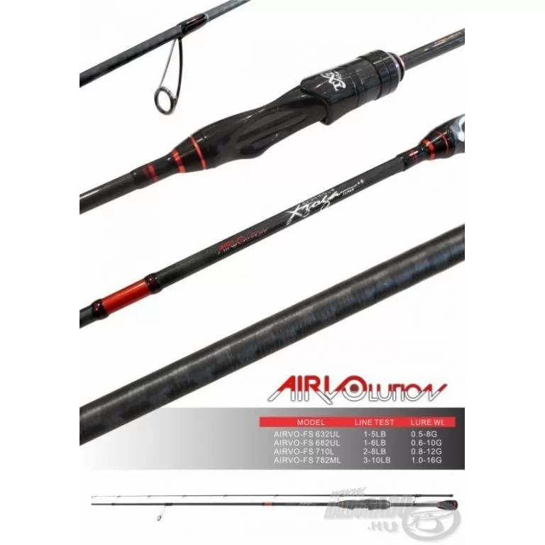 XZOGA Airvo Finesse 632UL horgászbot / 1